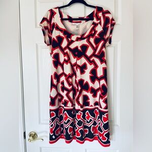 Diane von Furstenberg “Ayuka” Silk Jersey Dress | Ginkgo Print